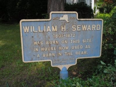 William H. Seward Marker image. Click for full size.