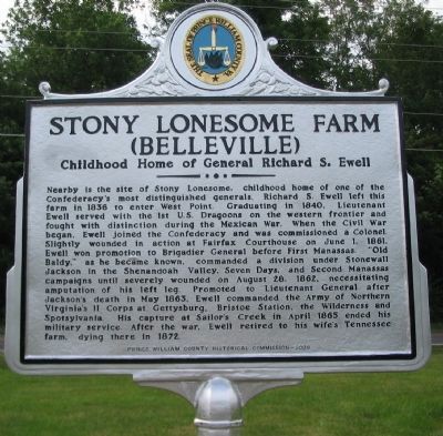 Stony Lonesome Farm Marker image. Click for full size.