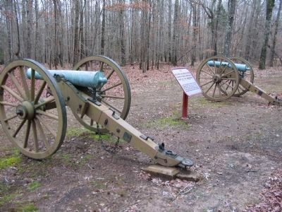 Hubbard's Arkansas Battery Position image. Click for full size.