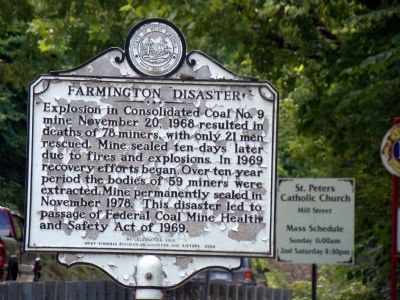Farmington Disaster Marker image. Click for full size.