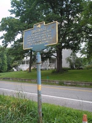 Sayerville Marker. Click for full size. Sayerville Marker image. Click for full size.