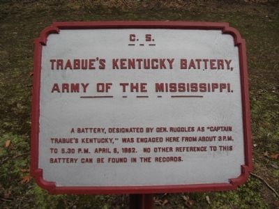 Trabue's Kentucky Battery Tablet image. Click for full size.