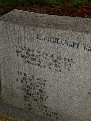 Revolutionary War Soldier Memorial (1775-1783) Marker image. Click for full size.