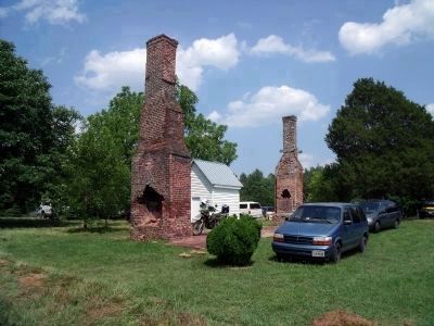 Ruins of Rose Cottage. image. Click for full size.