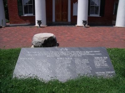 Buckingham County War Memorial. Click for full size. Buckingham County War Memorial image. Click for full size.