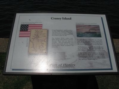 Craney Island Marker image. Click for full size.