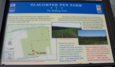 The Walking Trail Marker. Click for full size. The Walking Trail Marker image. Click for full size.