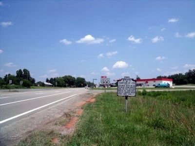 Campaign of 1781 Marker on Rte 60 (facing east) image. Click for full size.