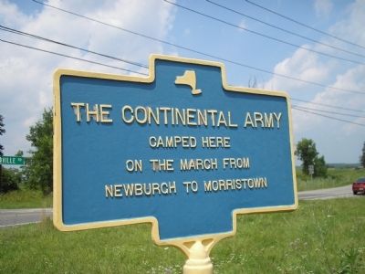The Continental Army Marker image. Click for full size.