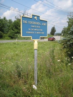 Marker on New Milford Road image. Click for full size.