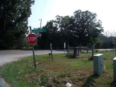 Cartersville Rd & Ampthill Rd. Click for full size. Cartersville Rd & Ampthill Rd image. Click for full size.
