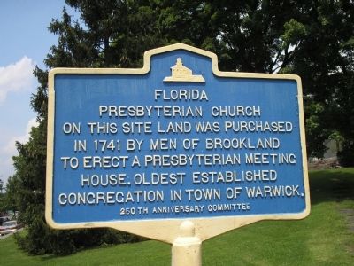 Florida Presbyterian Church Marker image. Click for full size.