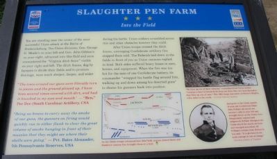 Into the Field Marker. Click for full size. Into the Field Marker image. Click for full size.