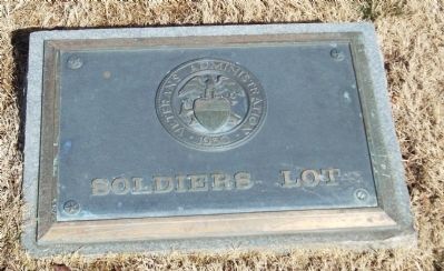 Baxter Springs Civil War Memorial Marker. Click for full size. Baxter Springs Civil War Memorial Marker image. Click for full size.