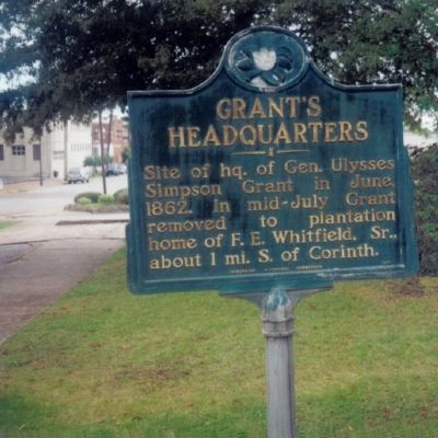 Grant’s Headquarters Marker image. Click for full size.