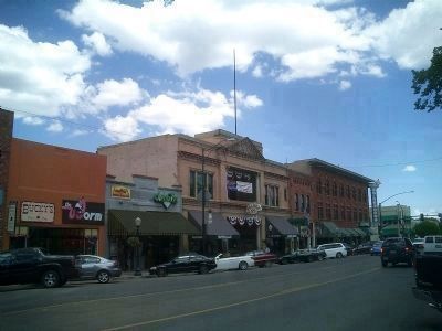 The Palace Saloon - Street View Looking North From Court House Square. image. Click for full size.