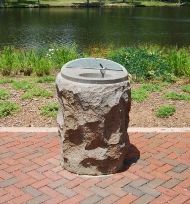 Dr. John Todd Anderson Marker and Water Fountain image. Click for full size.