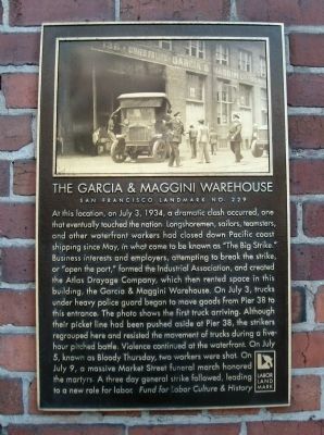 The Garcia and Maggini Warehouse Marker image. Click for full size.