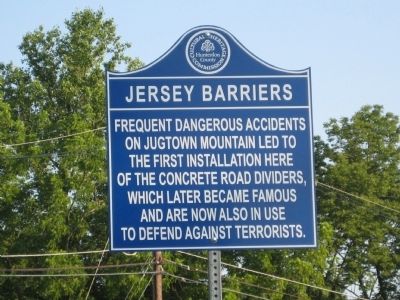 Jersey Barriers Marker image. Click for full size.