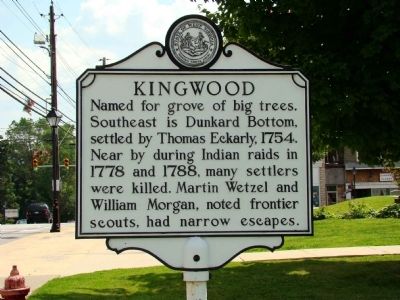 Kingwood Marker image. Click for full size.