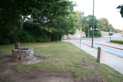 Old Fort Wayne Well Marker. Click for full size. Old Fort Wayne Well Marker image. Click for full size.