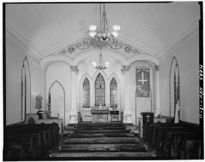 St. Peter’s Episcopal Church - Interior image. Click for full size.