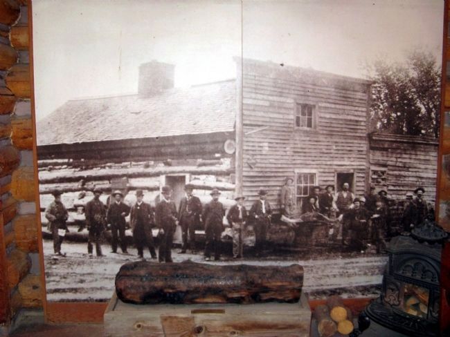 Early Photo of Mormon Station. Click for full size. Early Photo of Mormon Station image. Click for full size.