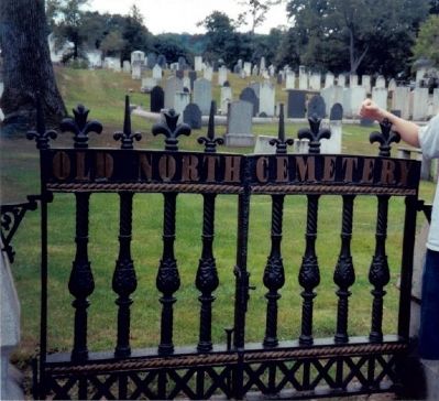 Old North Cemetery. Click for full size. Old North Cemetery image. Click for full size.