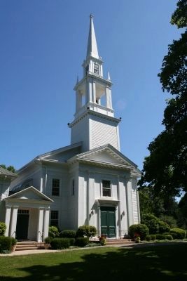 Greens Farms Meeting House. Click for full size. Greens Farms Meeting House image. Click for full size.