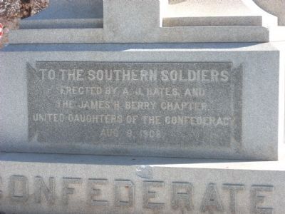 Closeup of Side 1 Inscription image. Click for full size.