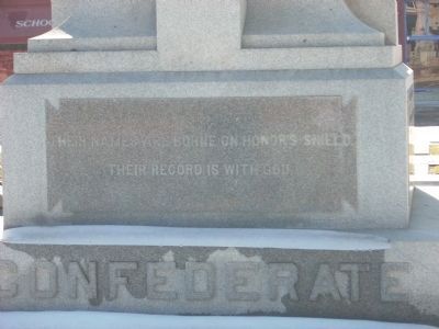 Closeup of Side 2 Inscription image. Click for full size.