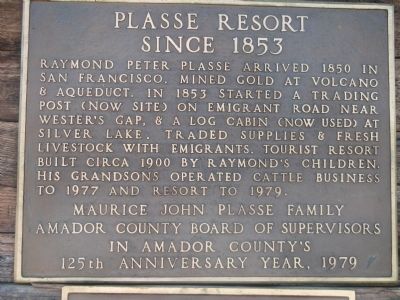 Plasse Resort Marker image. Click for full size.