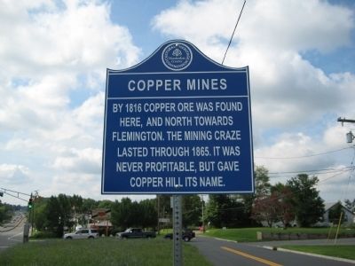 Copper Mines Marker image. Click for full size.