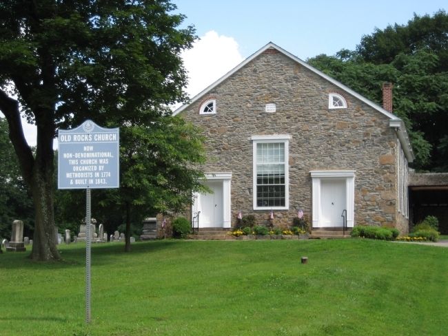 Old Rocks Church Marker image. Click for full size.