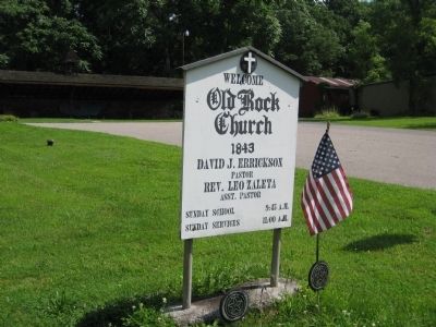 Old Rocks Church Marker image. Click for full size.