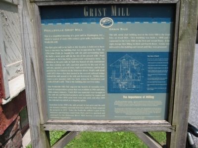 Grist Mill Marker. Click for full size. Grist Mill Marker image. Click for full size.