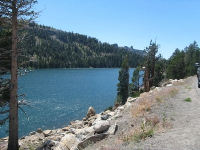 Caples Lake Looking Southwest image. Click for full size.