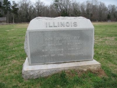 32d Illinois Infantry Monument - Front image. Click for full size.