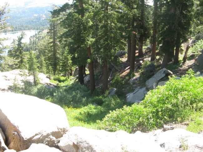 Terrain Below Marker image. Click for full size.