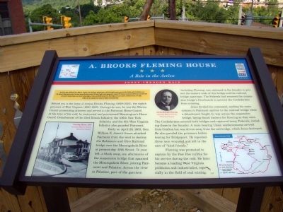 A. Brooks Fleming House Marker image. Click for full size.