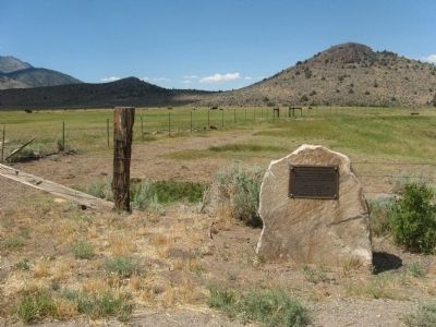 Snowshoe Thompson Home Site and Marker image. Click for full size.