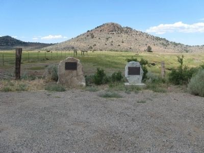 View of Diamond Valley Ranch Site of Snowshoe Thompson image. Click for full size.