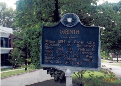 Corinth Marker image. Click for full size.