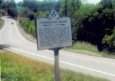 Surrender House Marker. Click for full size. Surrender House Marker image. Click for full size.