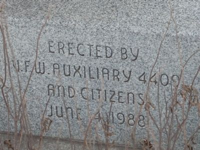 Lest We Forget Marker. Click for full size. Lest We Forget Marker image. Click for full size.