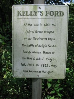 Kelly's Ford Marker image. Click for full size.