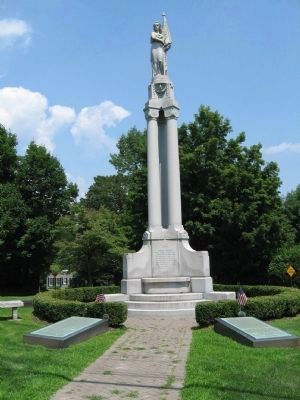 Newtown Veterans Memorial. Click for full size. Newtown Veterans Memorial image. Click for full size.