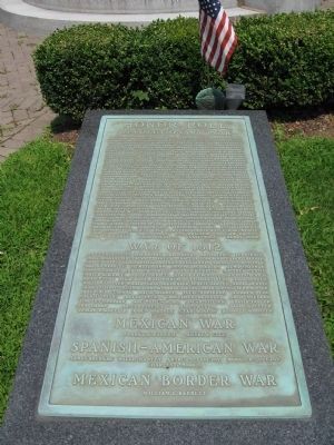 Revolutionary War Tablet. Click for full size. Revolutionary War Tablet image. Click for full size.