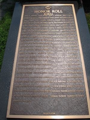 Korean War Tablet. Click for full size. Korean War Tablet image. Click for full size.