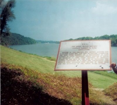 The Upper Water Battery Marker. Click for full size. The Upper Water Battery Marker image. Click for full size.